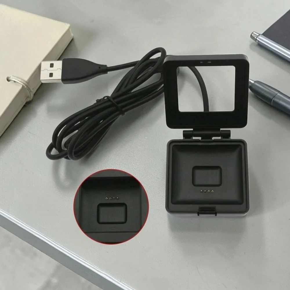 Smartwatch USB Charger for Fitbit Blaze, Charging Cable Cord Dock Stand. The ite